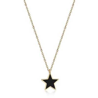 Black Star Necklace - 1