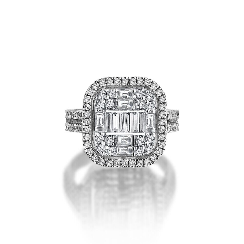 Bold Baguette Diamond Ring - 2