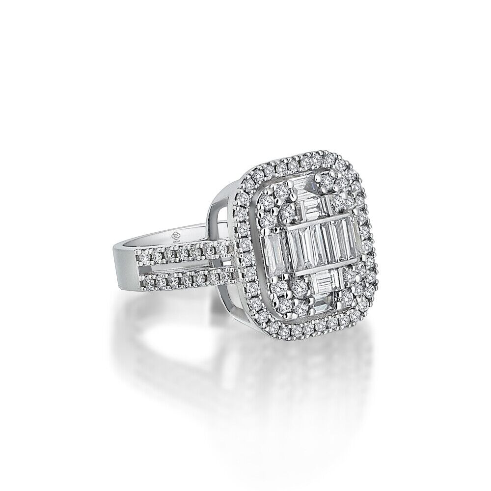 Bold Baguette Diamond Ring - 3