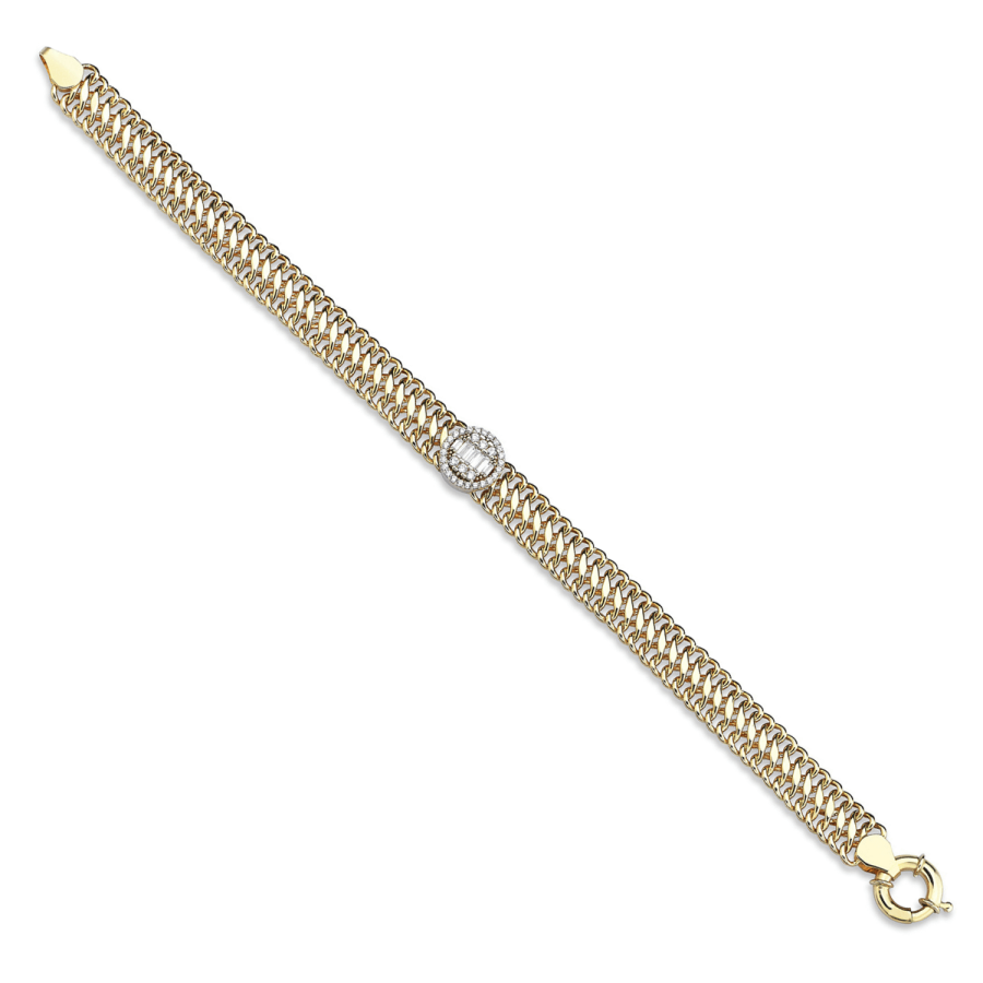 Bold Omega Chain Bracelet - 2