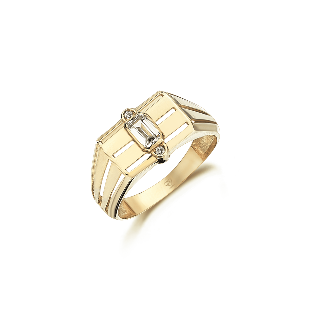 Cavalero Baguette Ring - 1