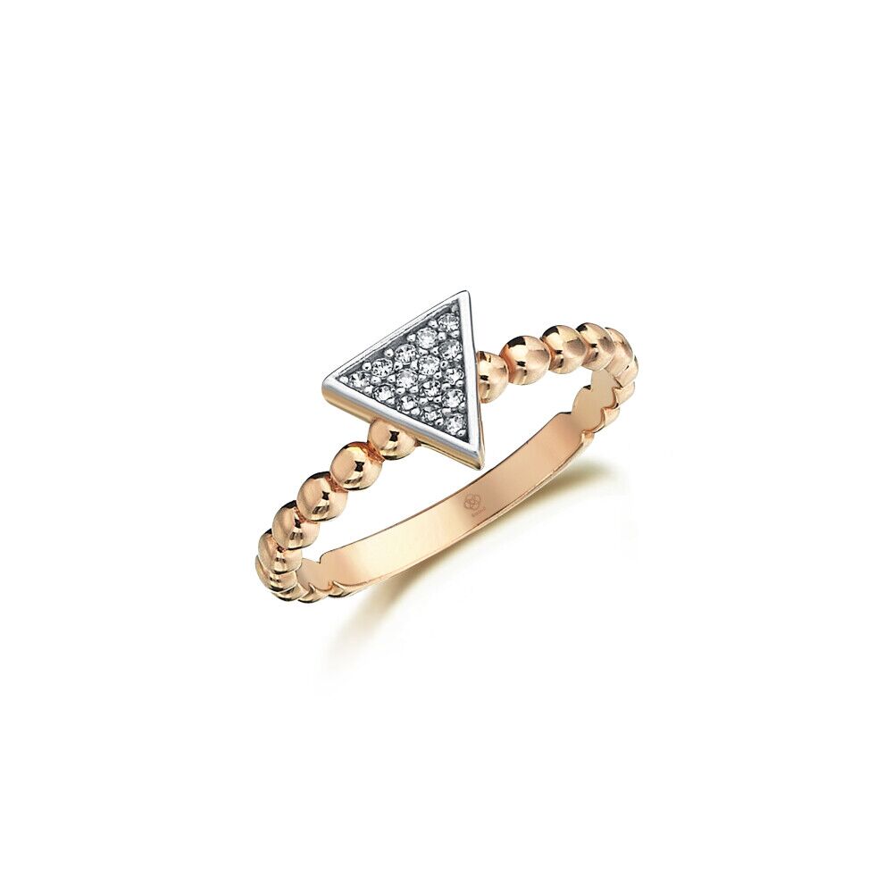 Dotty Triangles Ring - 1