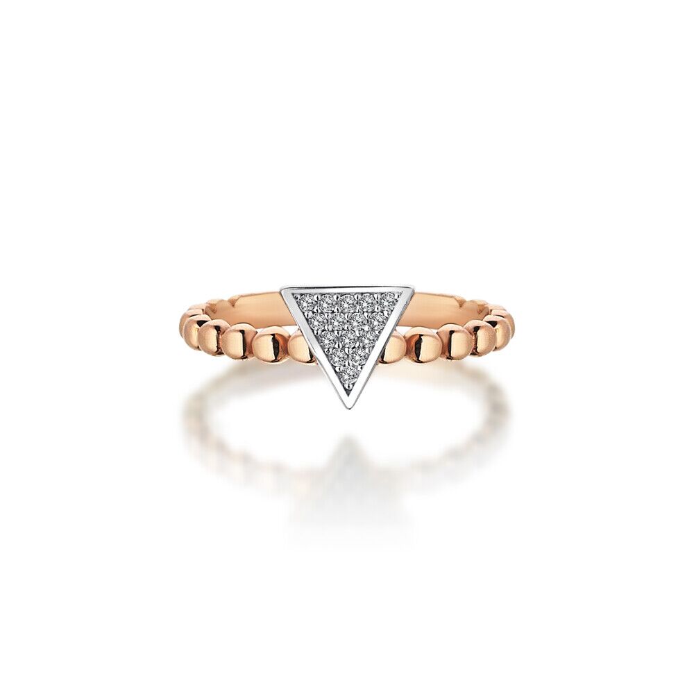 Dotty Triangles Ring - 2