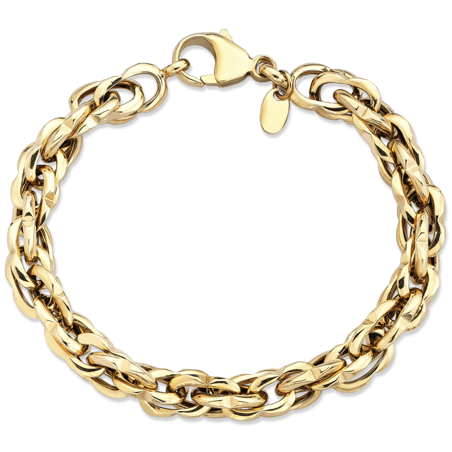 Double Cable Chain Bracelet - 1