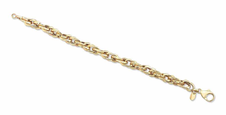 Double Cable Chain Bracelet - 2