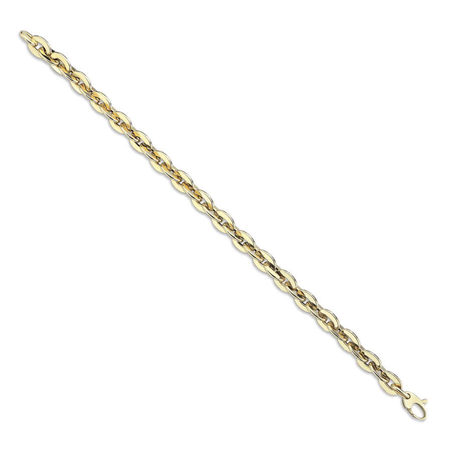 Chubby Oval Chain Bracelet - 2