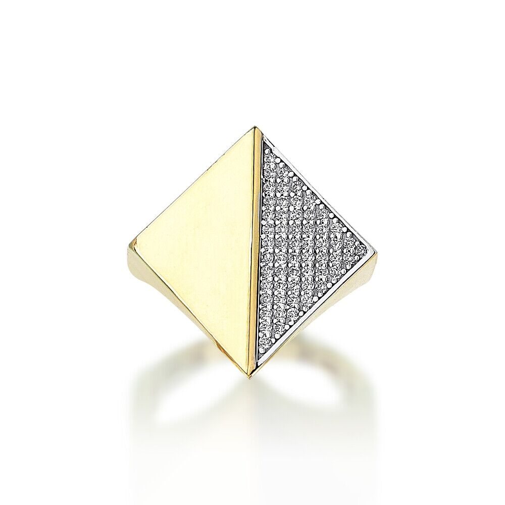 Double Triangle Ring - 3