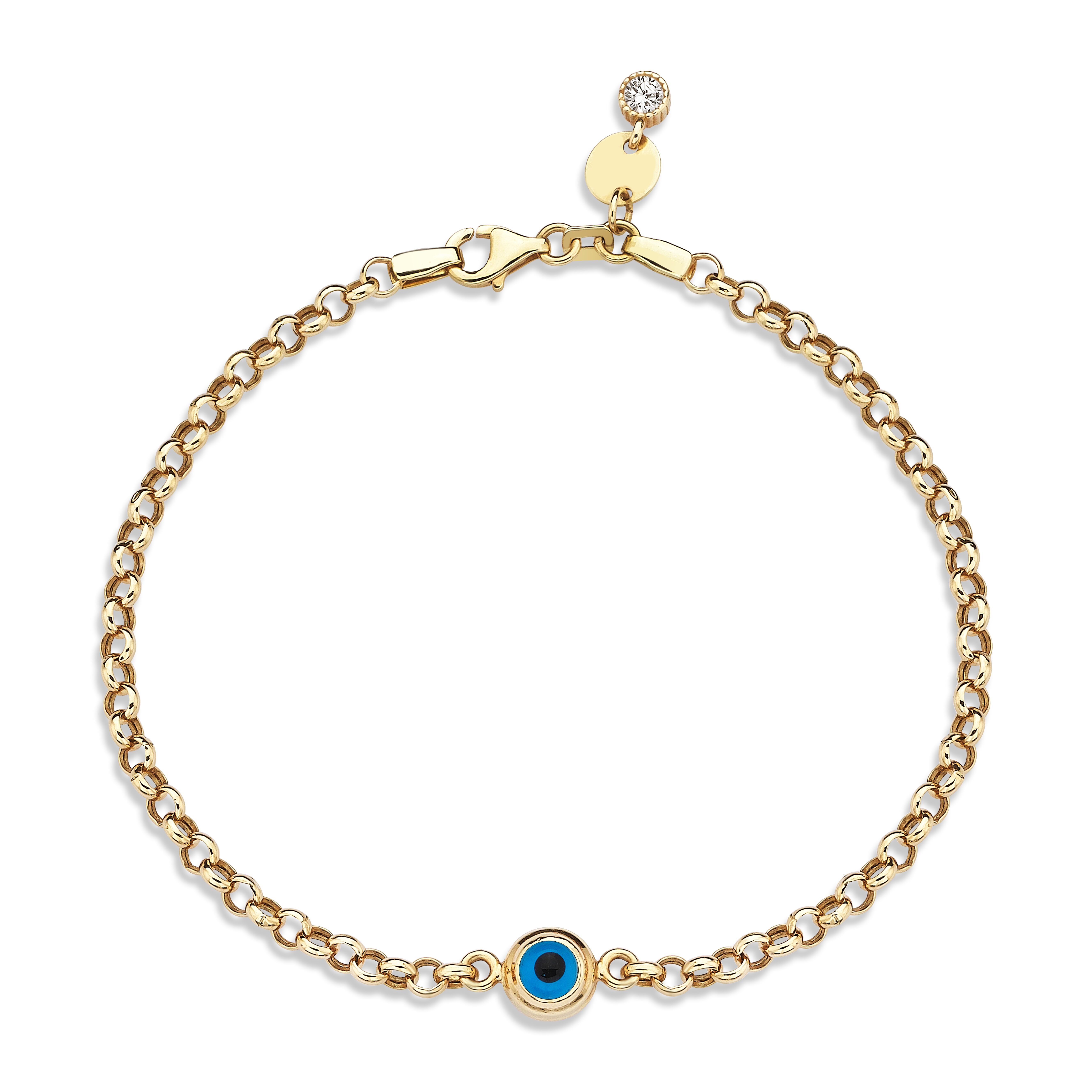 Evil Eye Chain Bracelet - 1