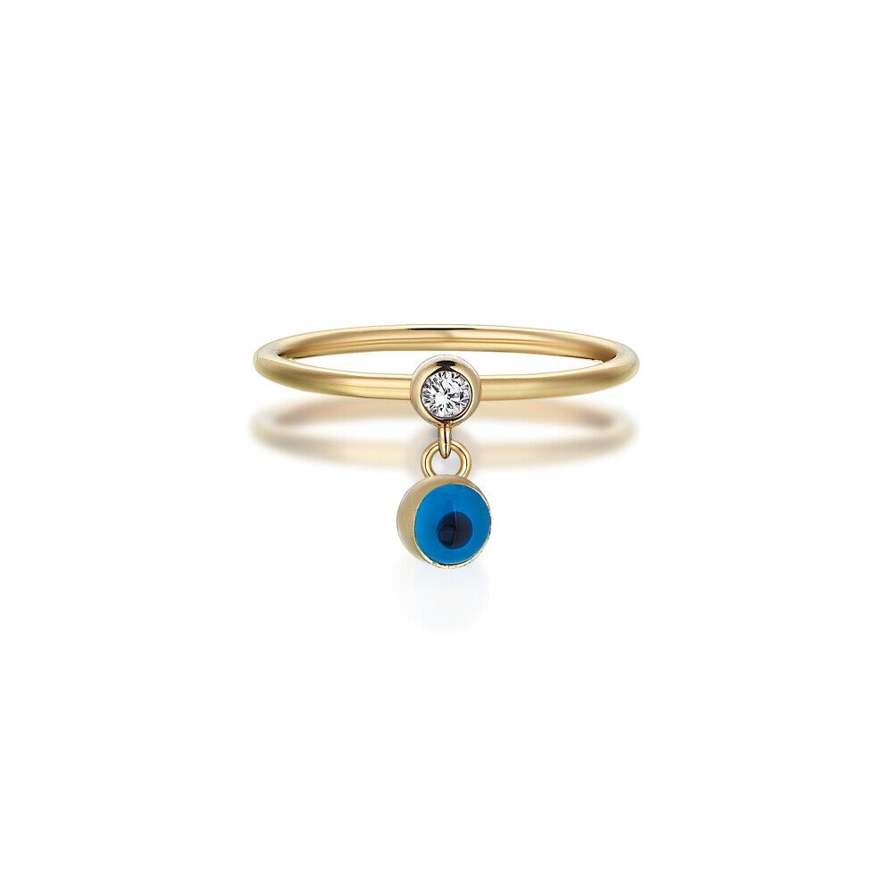 Evil Eye Charm Ring - 2