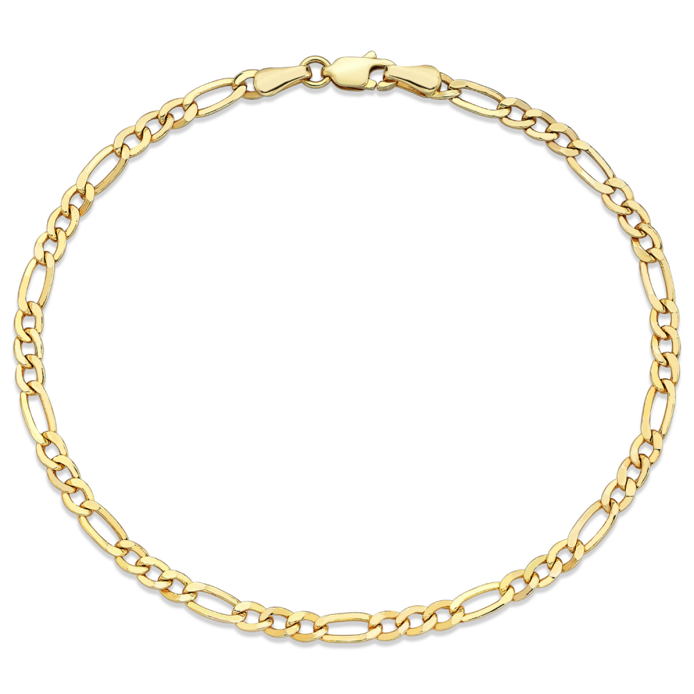 Figaro Chain Bracelet - 1