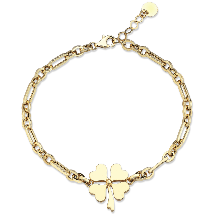 Four Leaf Clover Bracelet - 1