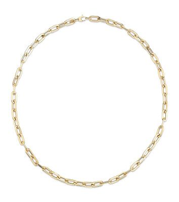 Fully Oval Chain Necklace - 1