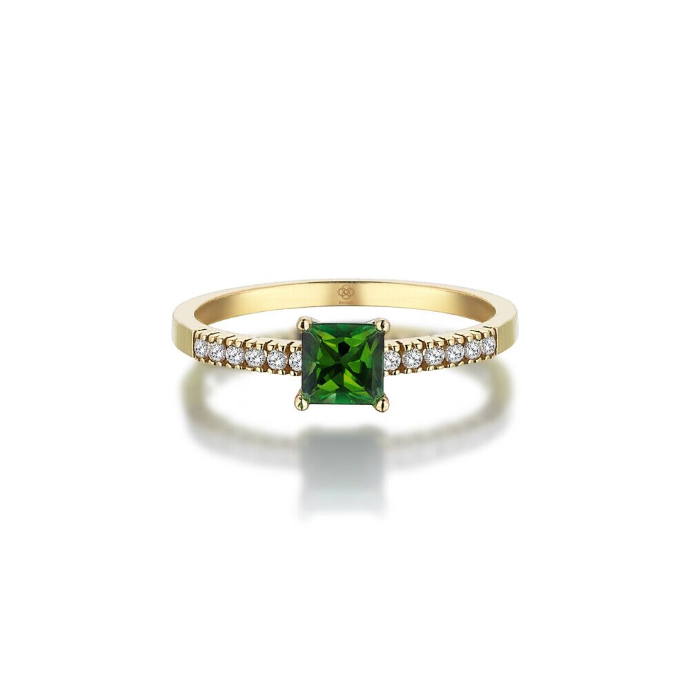 Green Sparkle Ring - 2