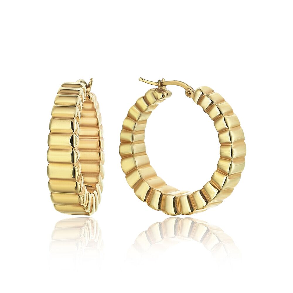 Heavenly Serra Hoop Earring - 1