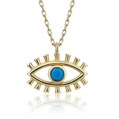 Jumbo Eyelash Necklace - 1