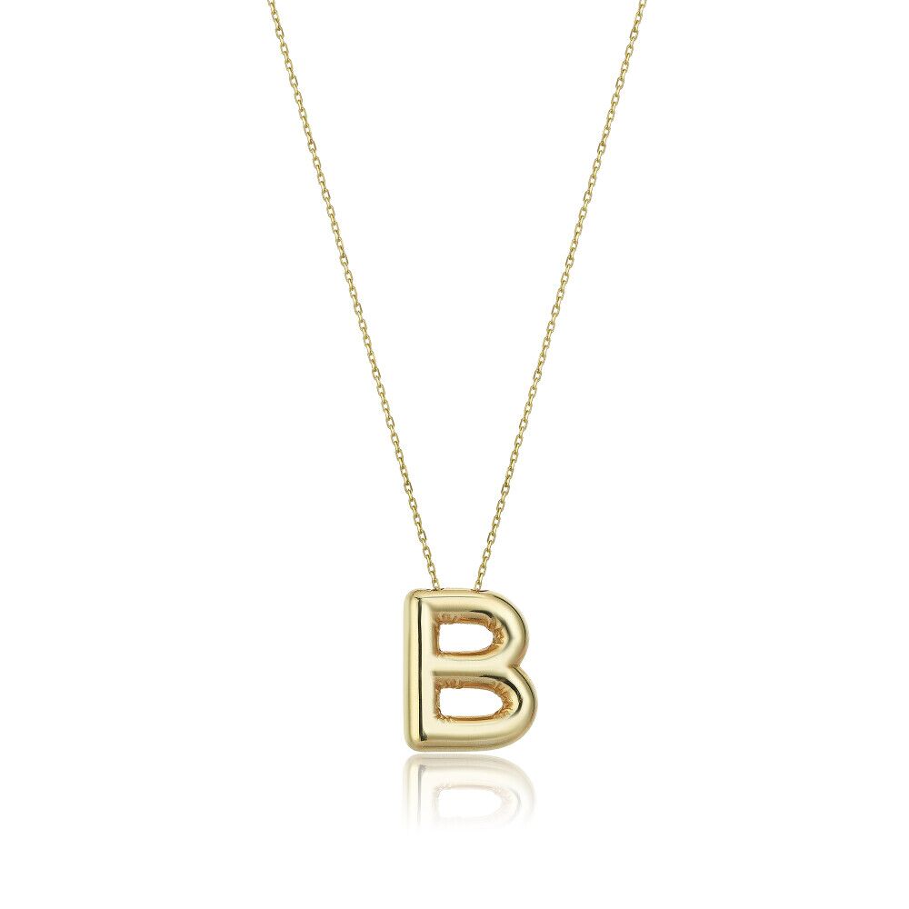 Letter B Necklace - 1