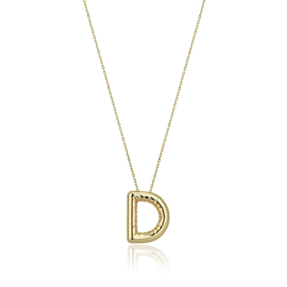 Letter D Necklace - 1