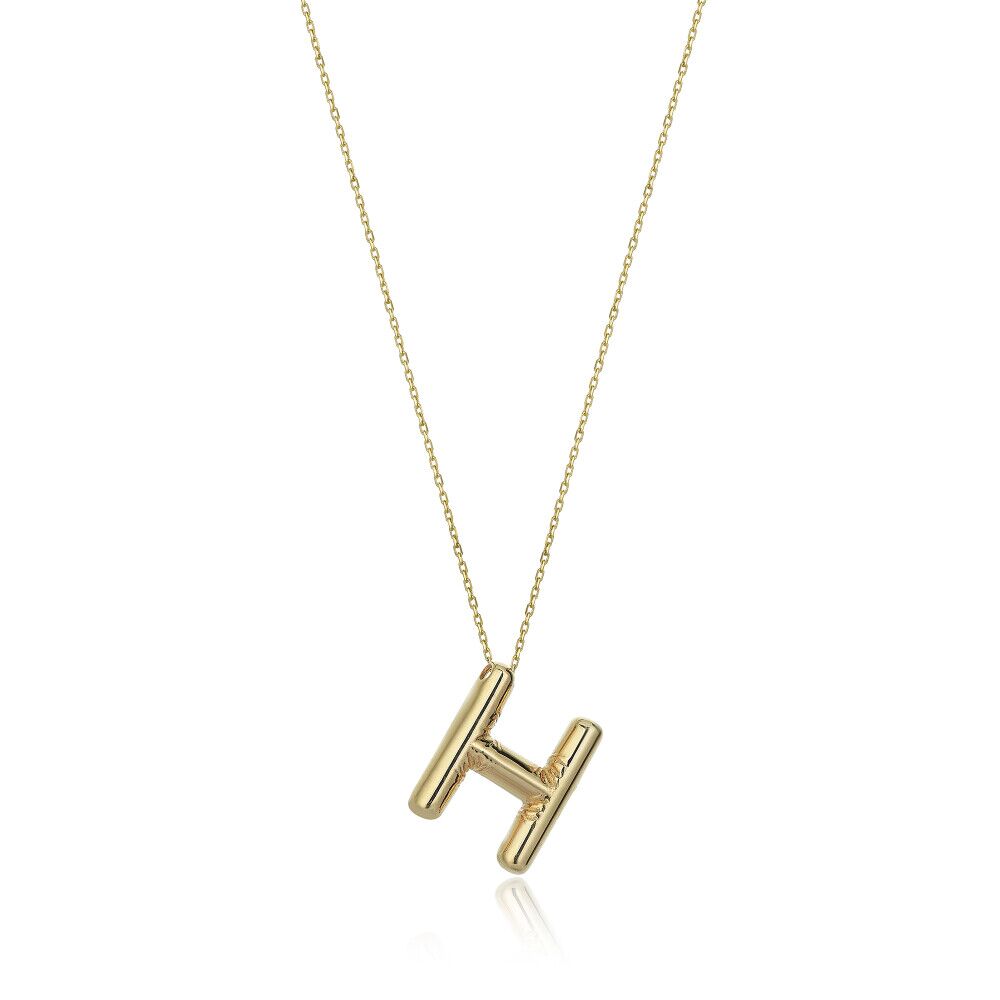 Letter H Necklace - 1