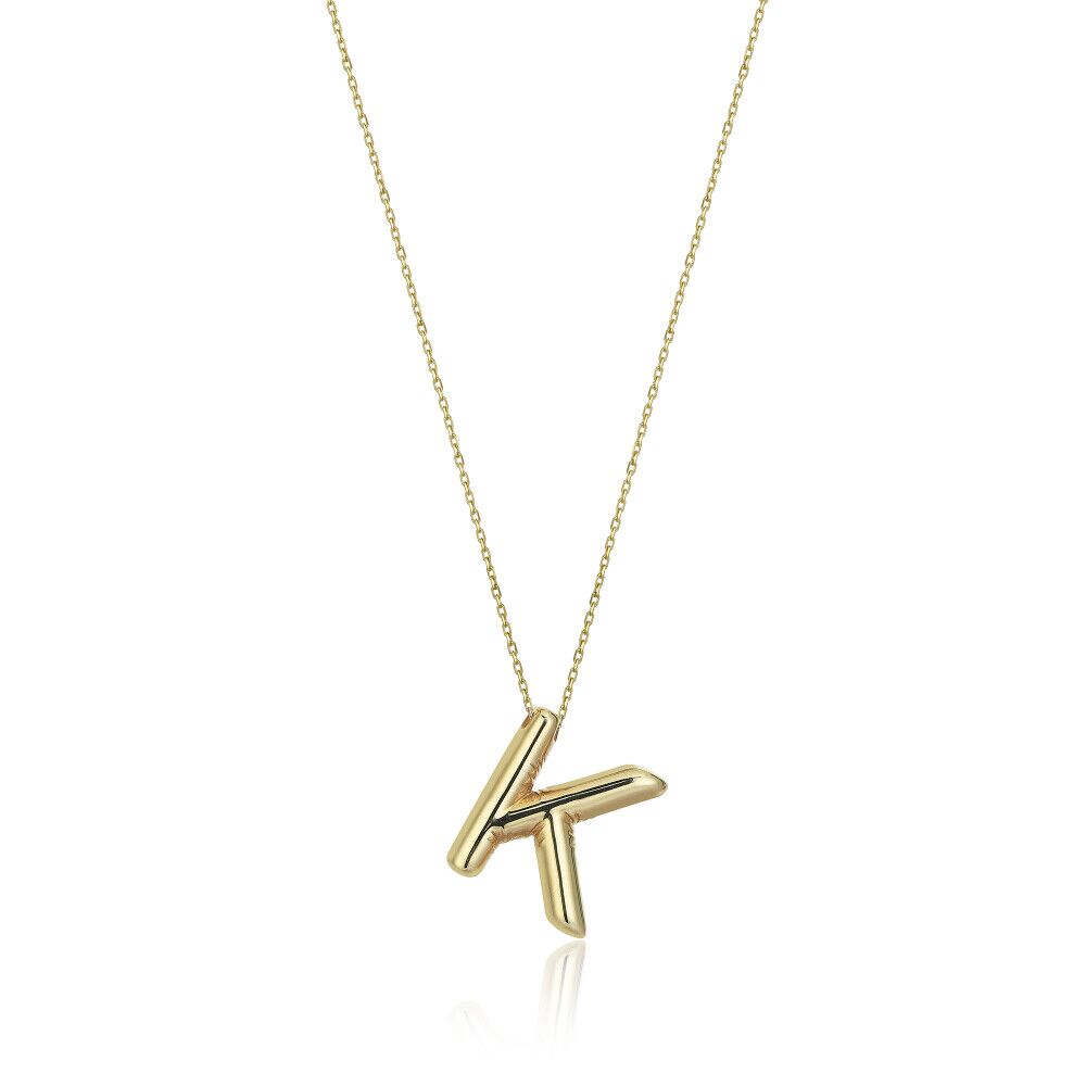 Letter K Necklace - 1