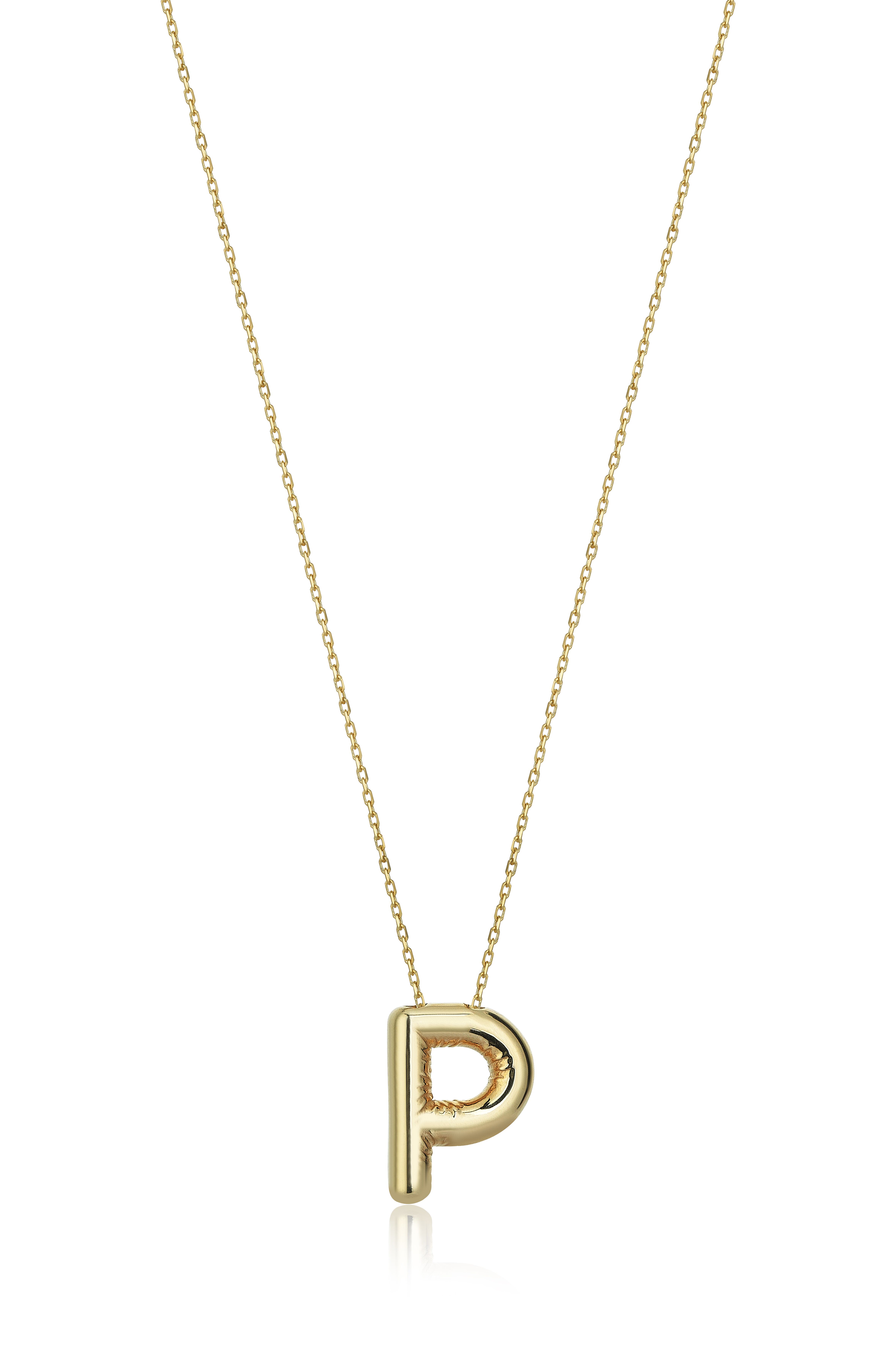 Letter P Necklace - 1