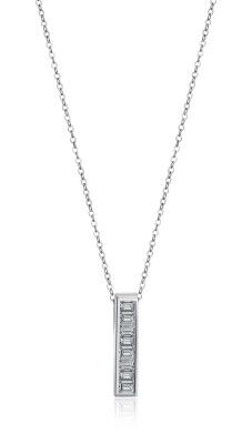 Line Baguette Necklace - 1