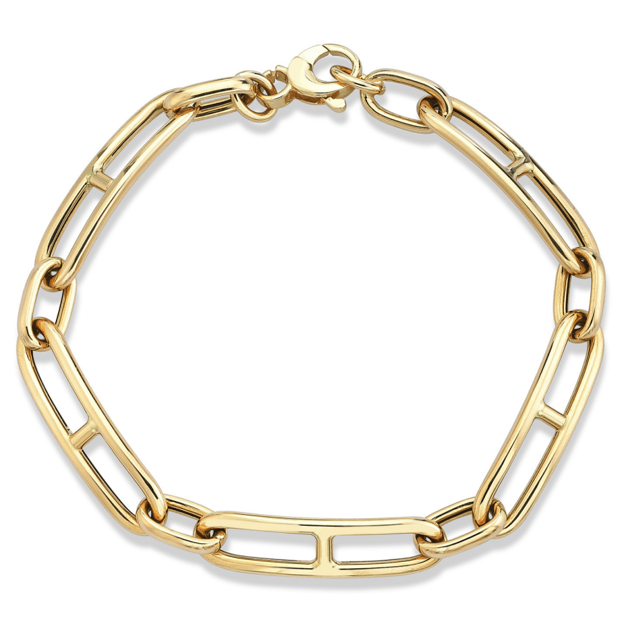 Linked D Chain Bracelet - 1