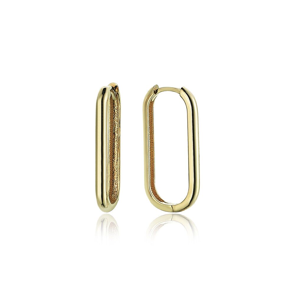 Long Paperclip Earring - 1