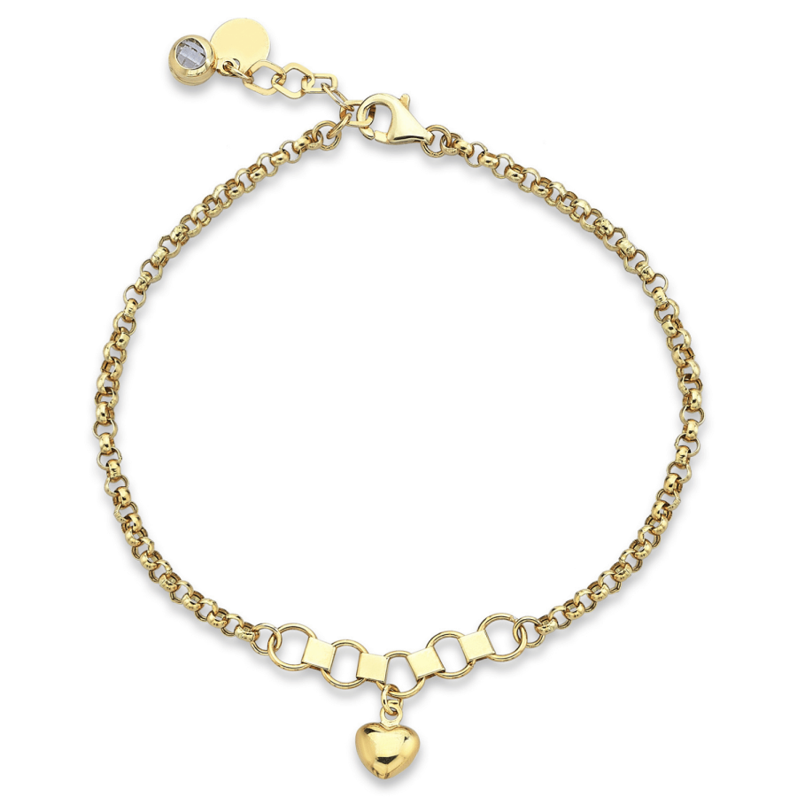 Love Charm Chain Bracelet - 1