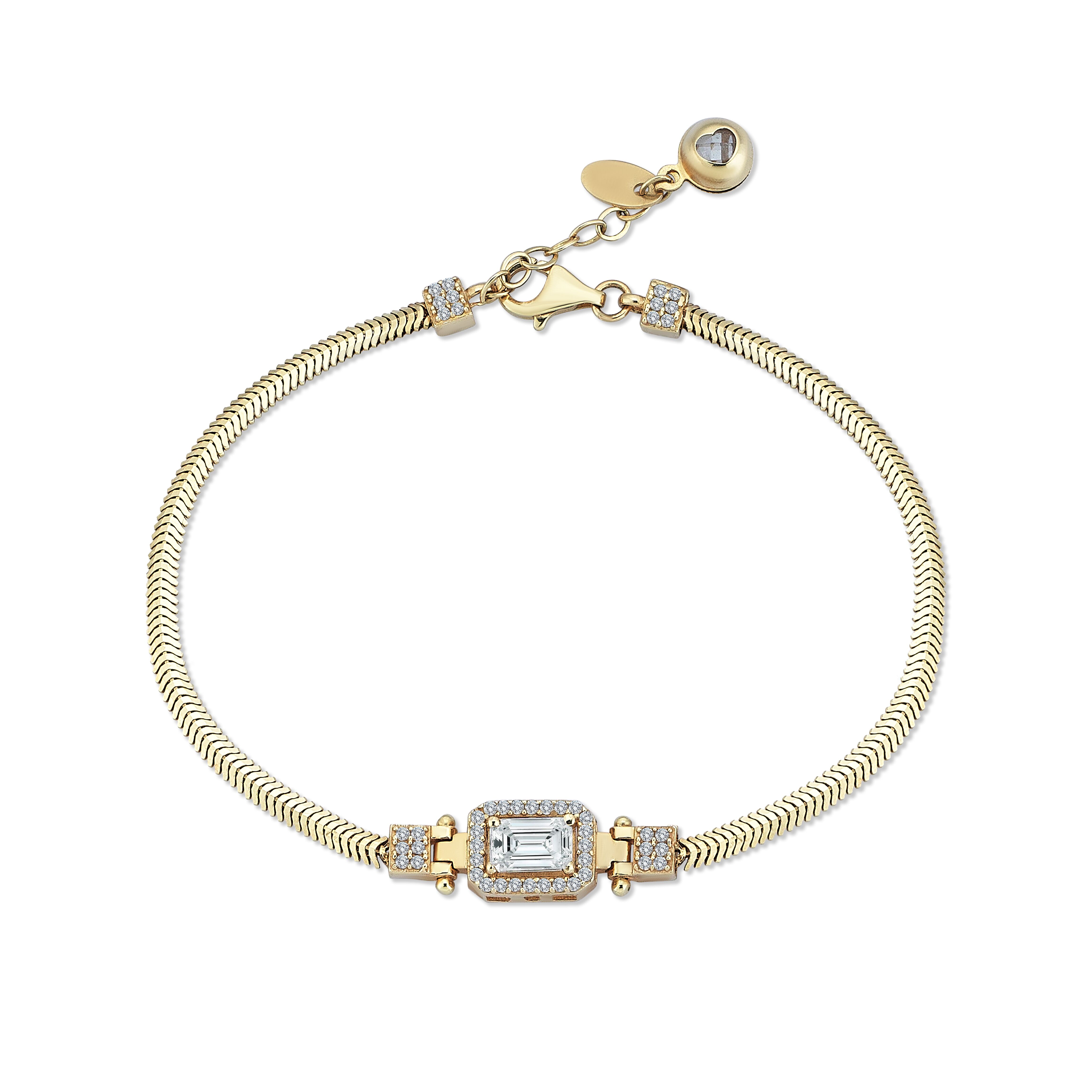 Magnificent Baguette Bracelet - 1