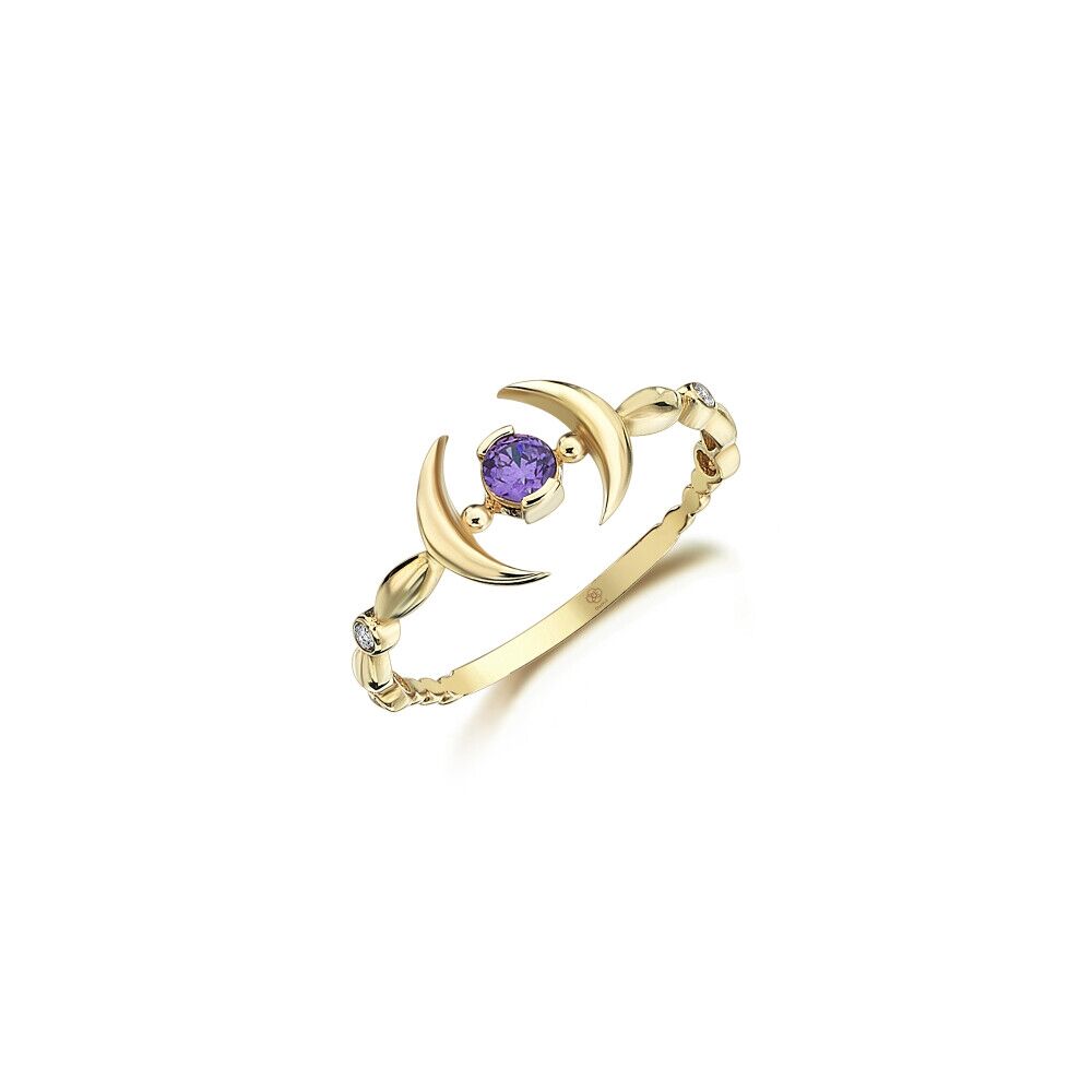 Mystic Purple Amethyst Ring - 1