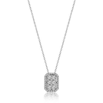 Octaguette Diamond Necklace - 1