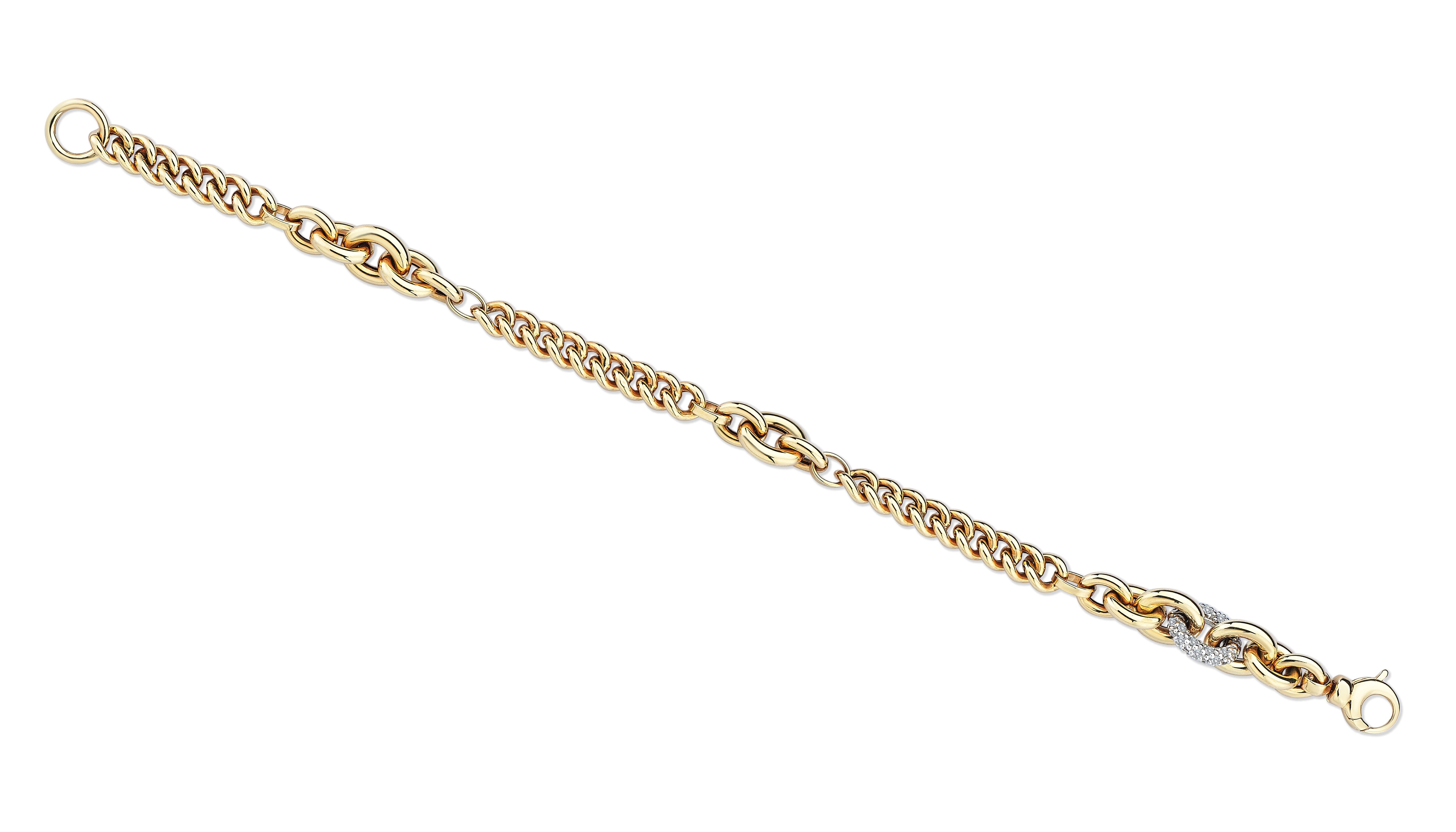 One Stoney Rolo Chain Bracelet - 2