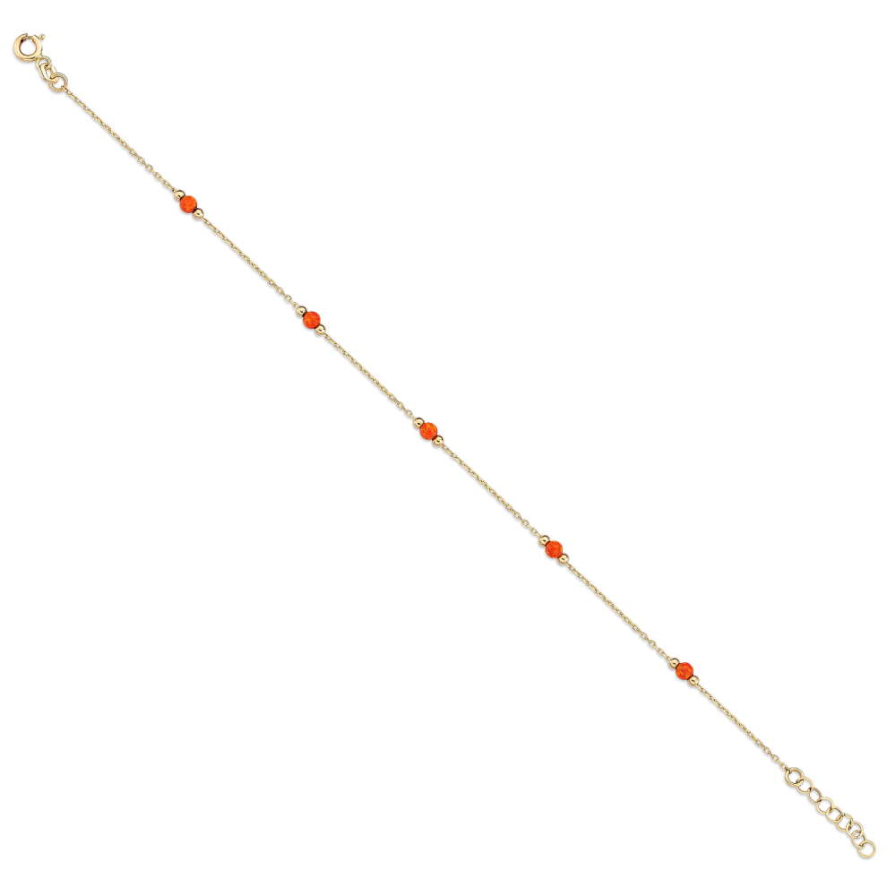 Orange Stones Bracelet - 2