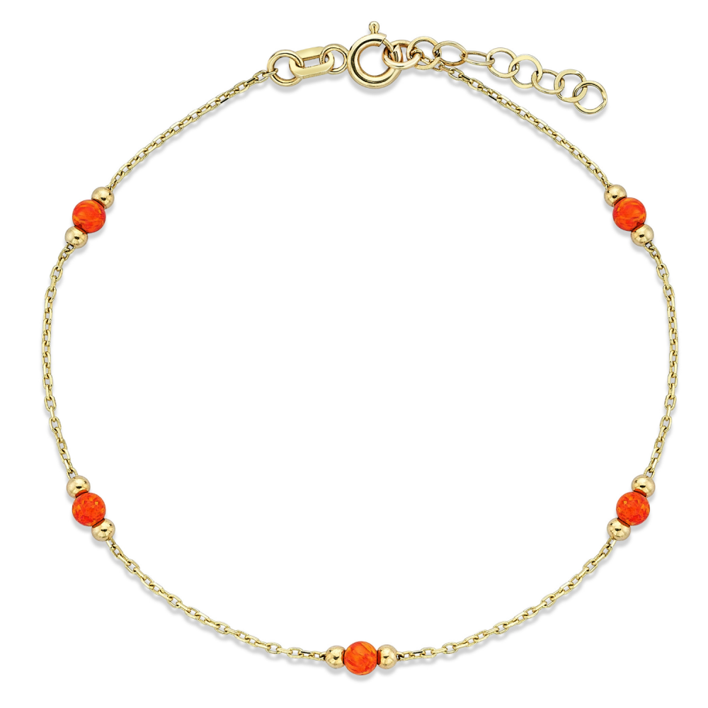 Orange Stones Bracelet - 1