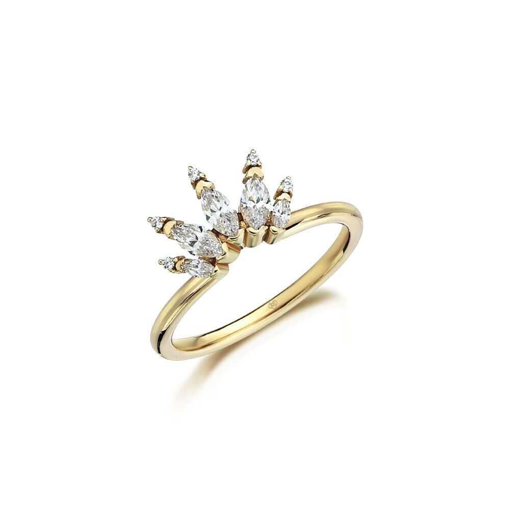 Petite Crown Ring - 1