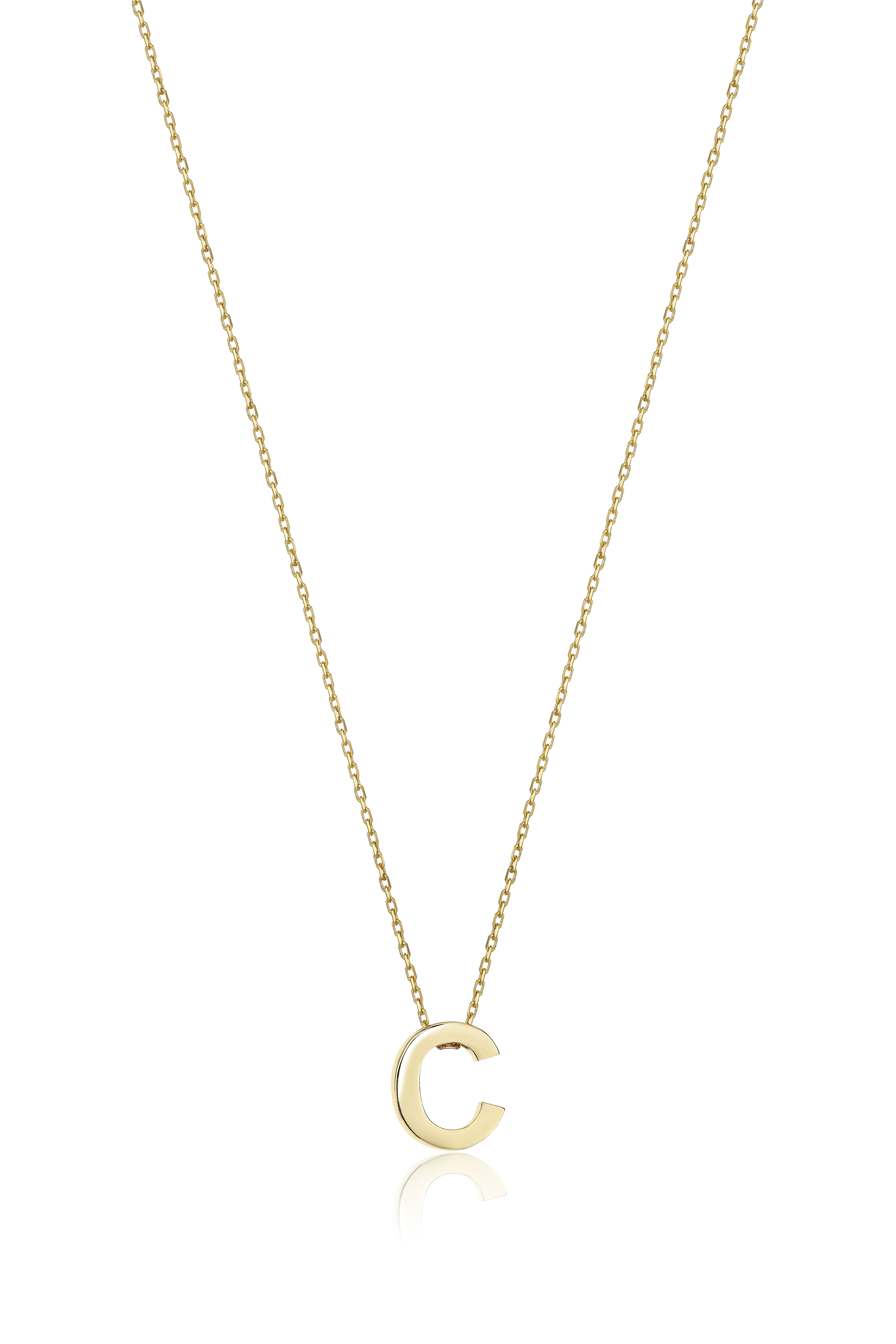 Petite Letter C Necklace - 1