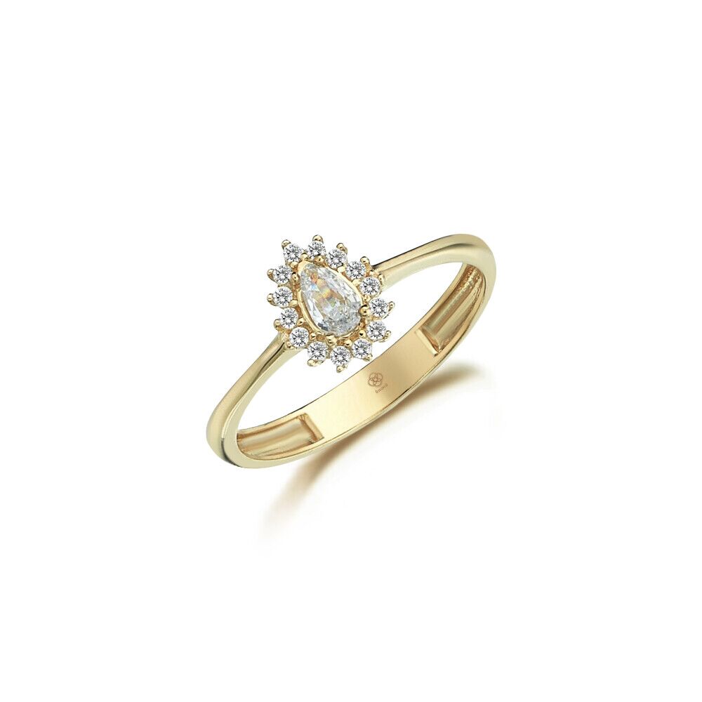 Petite Princess Drop Ring - 1