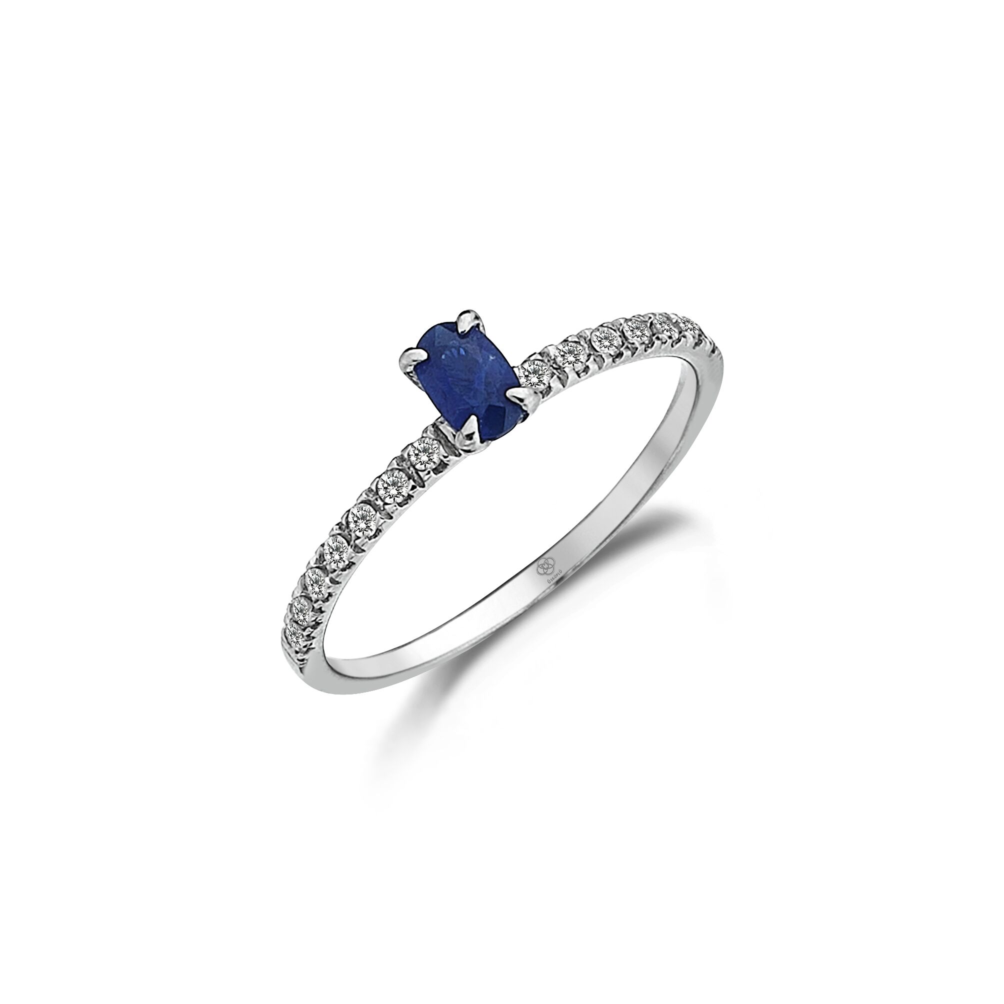 Petite Sapphire Ring - 1