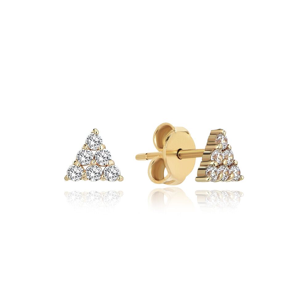 Petite Triangle Earring - 1