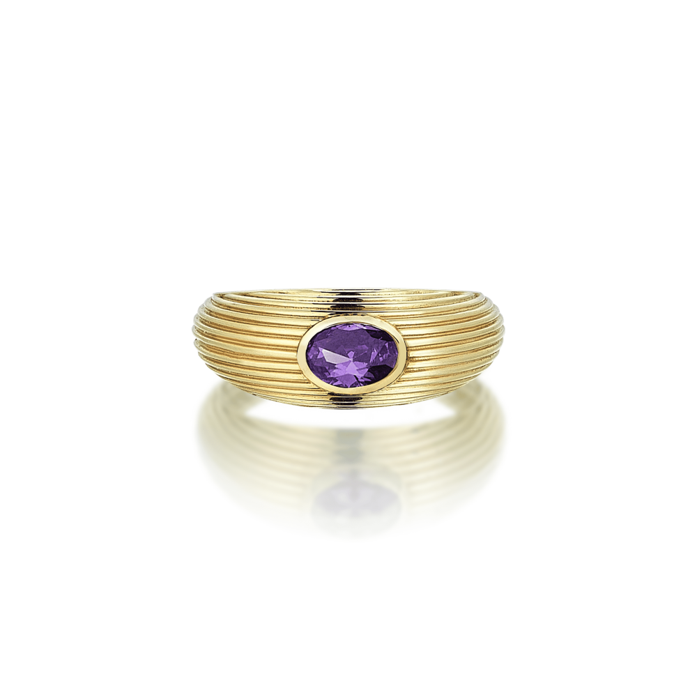 Purple Serra Ring - 2