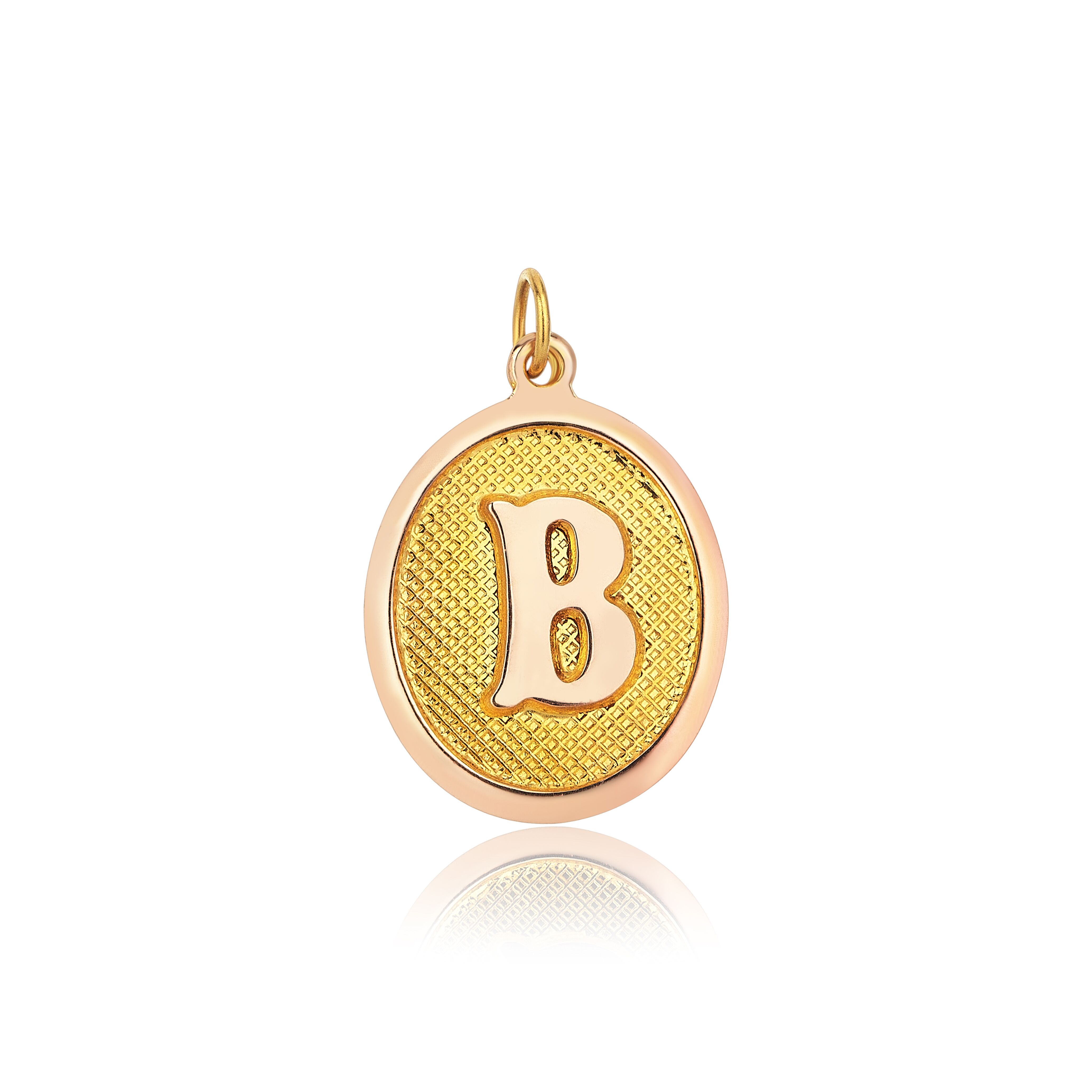 Retro Letter B Pendant - 1