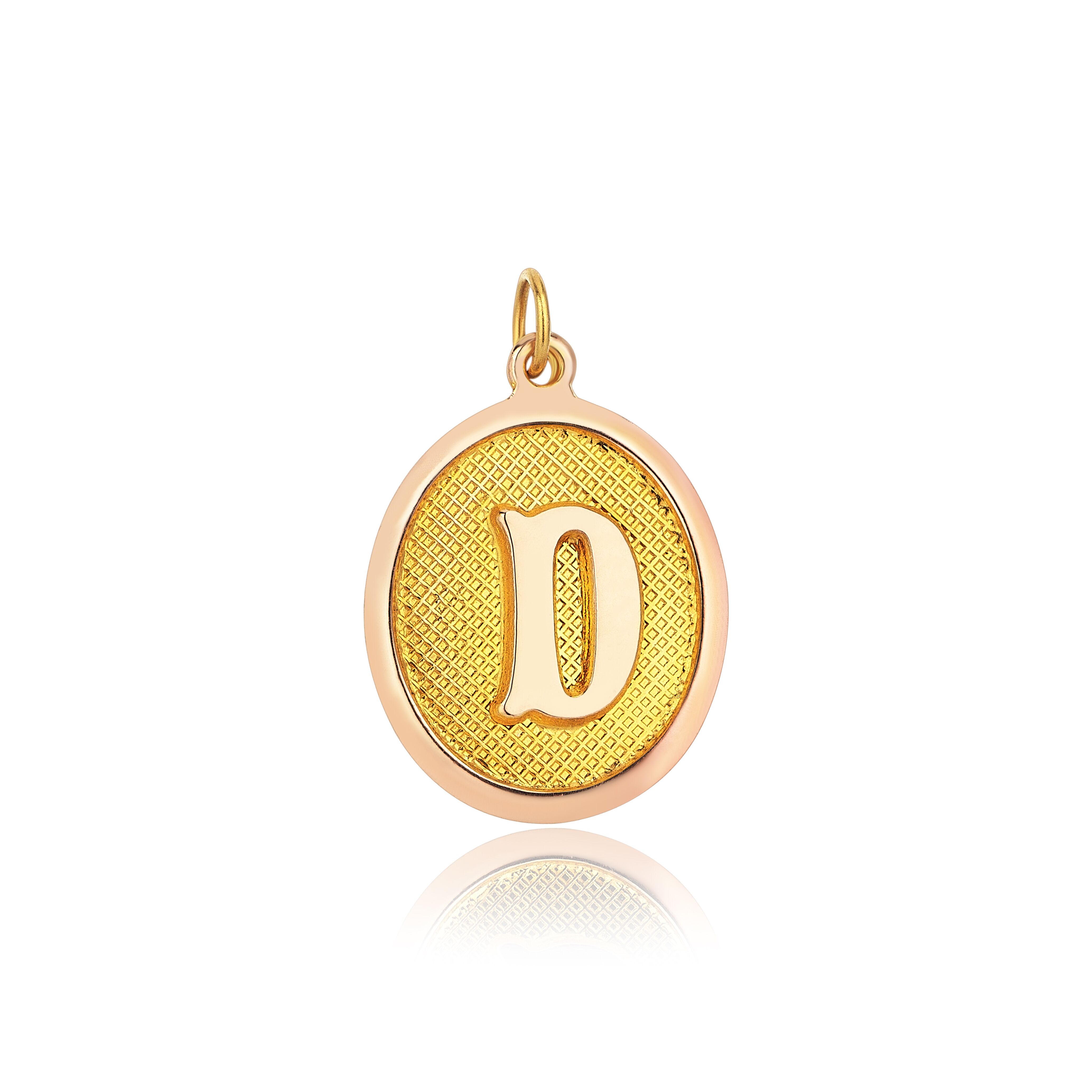 Retro Letter D Pendant - 1