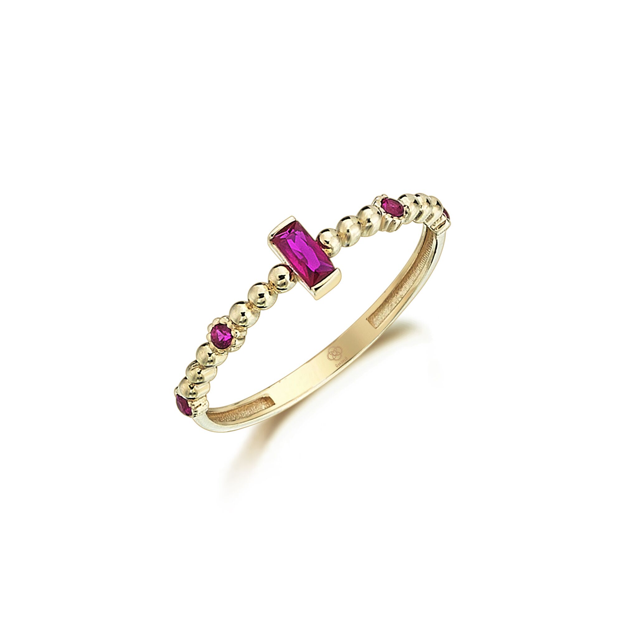 Ruby Charm Ring - 1