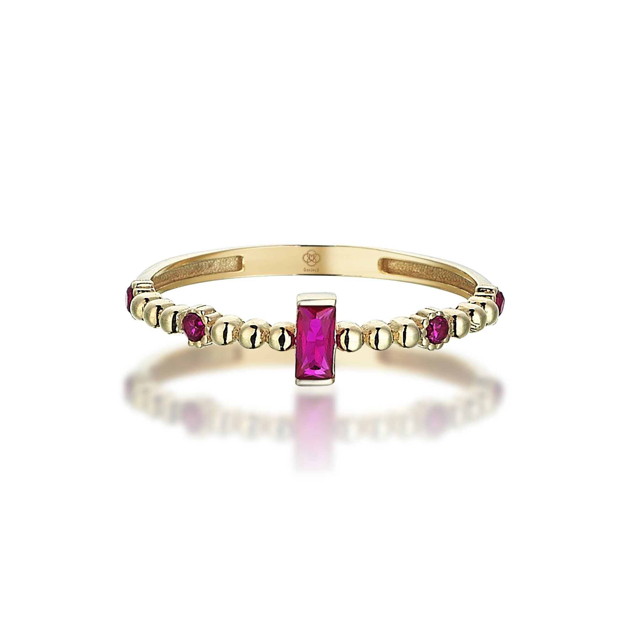 Ruby Charm Ring - 2