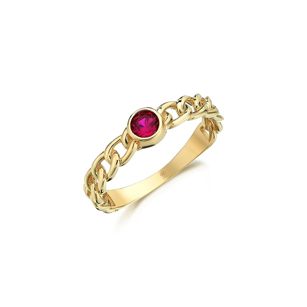 Ruby Links Ring - 1