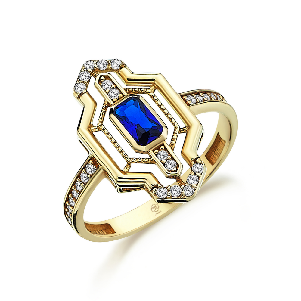 Sapphire Queen Ring - 1