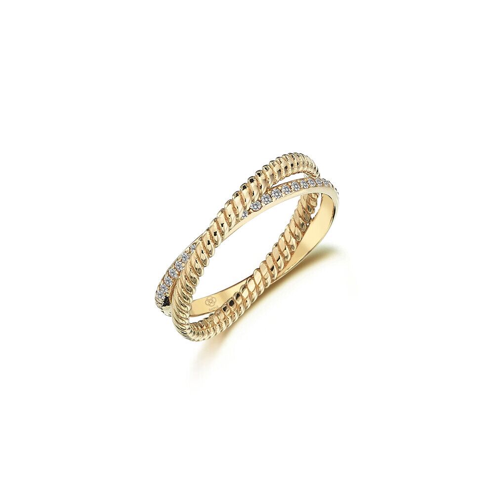 Stoney Crossing Lines Ring - 1