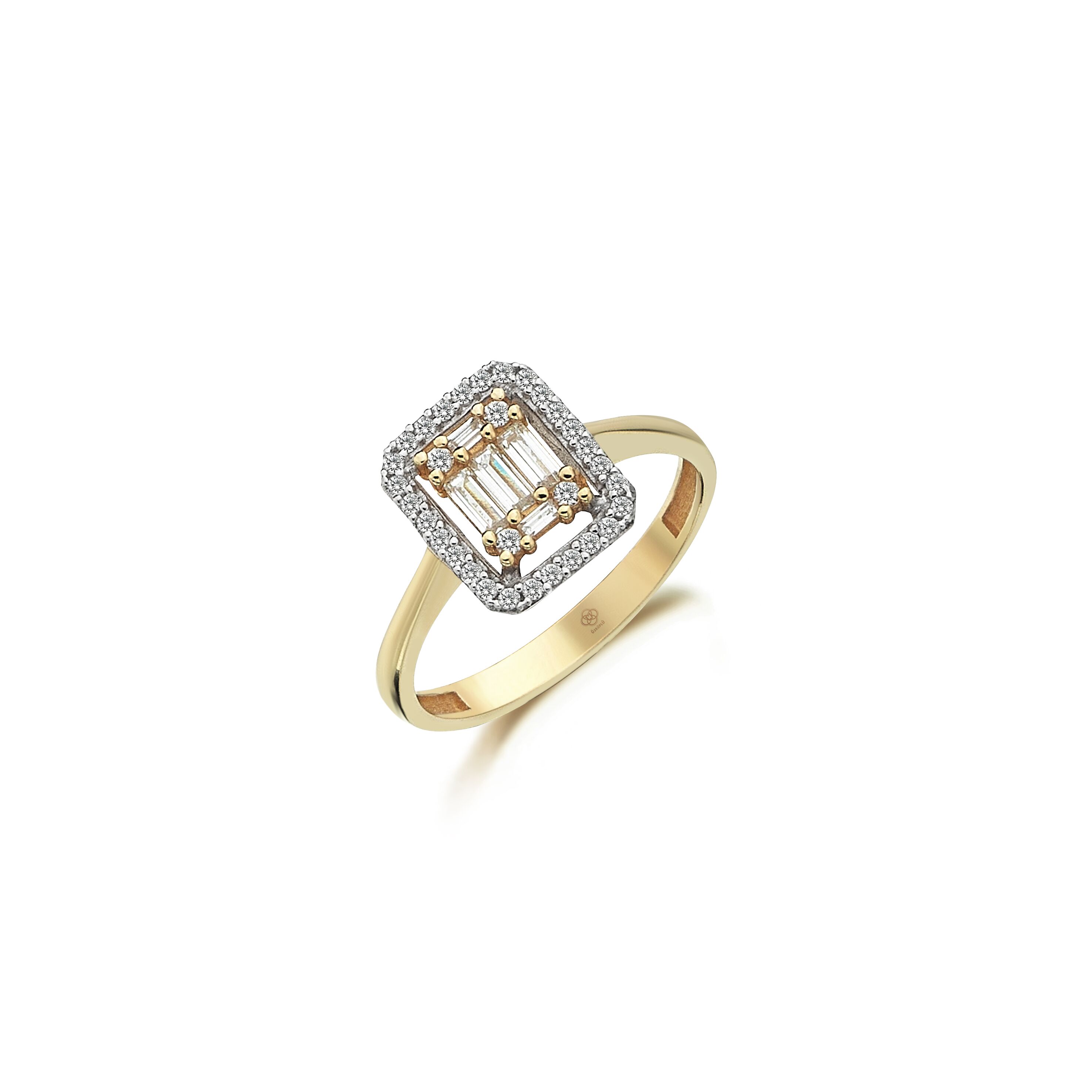 Trendy Baguette Ring - 1