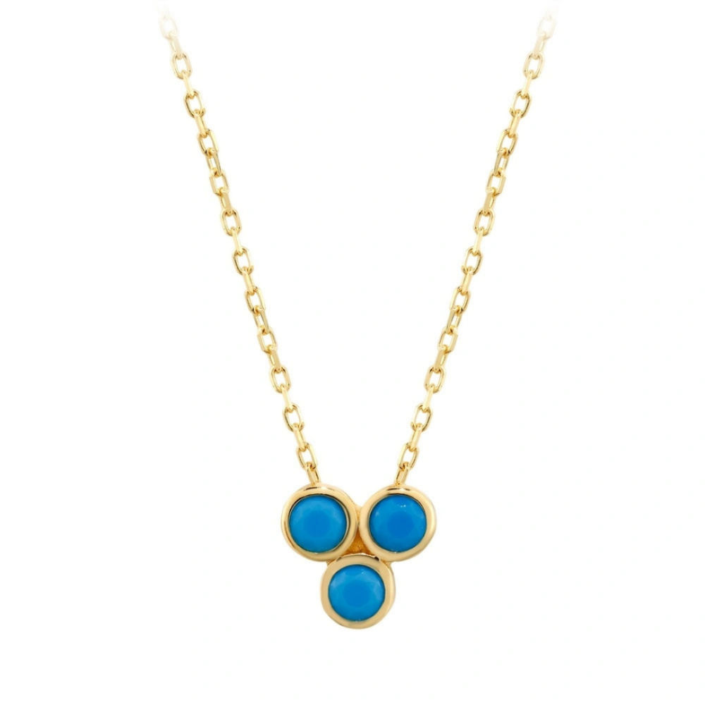 Turquoise Trio Necklace - 1