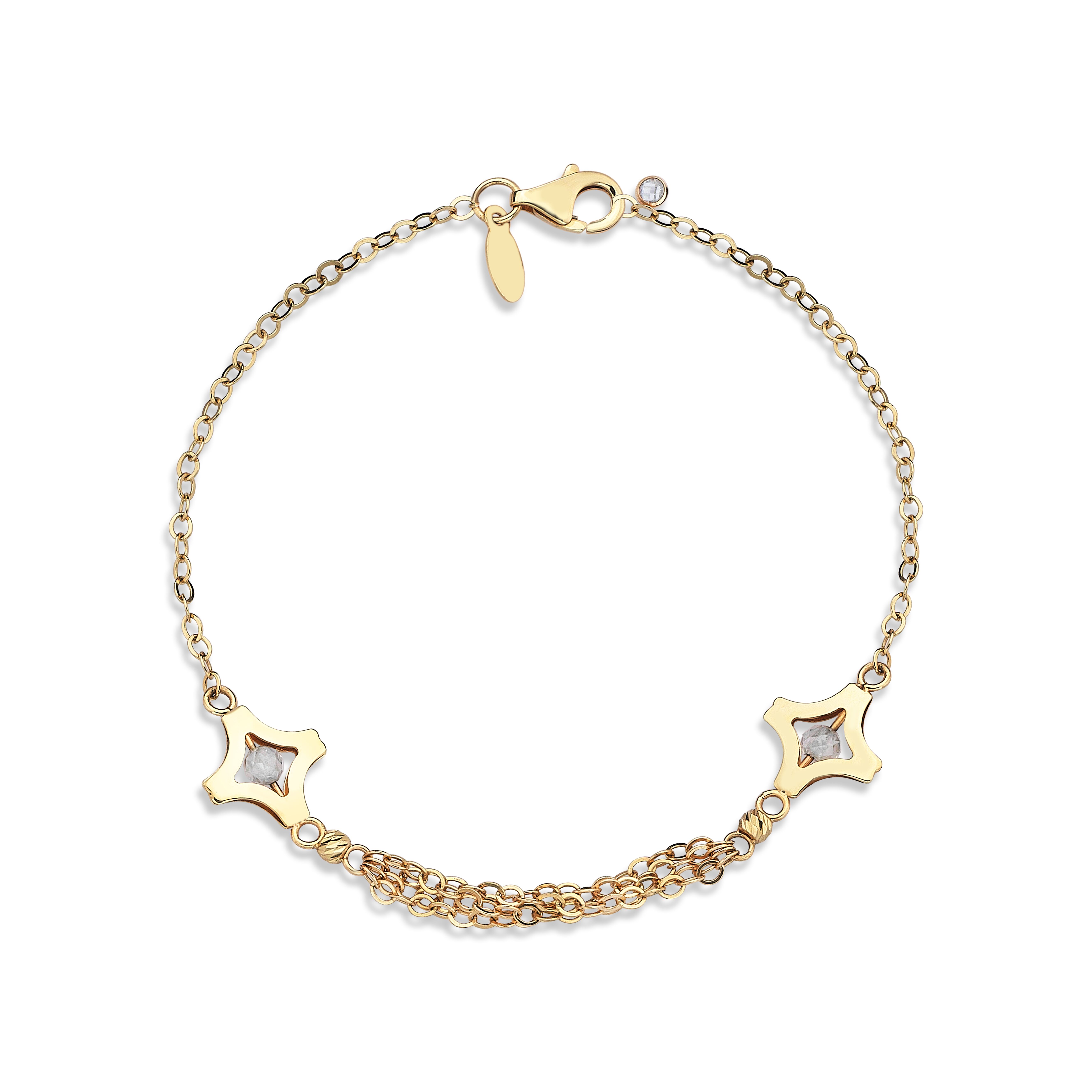 Twin Stars Bracelet - 1